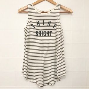 Old Navy Striped Sleeveless Tank
